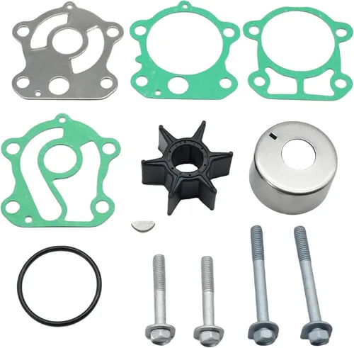 Vista 15 de 6N0-W0078 Kit de impulsor de bomba de agua para Yamaha fueraborda 2 tiempos de 6 8 HP 6G1-W0078-00-00 6G1-W0078-A1-00 Sierra 18-3460