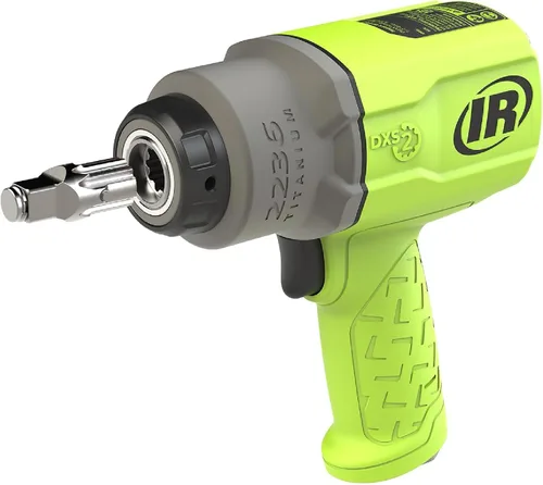 Vista 11 de Ingersoll Rand 2235TiMAX-2 - Llave de impacto neumática de yunque extendido de 1/2 pulgada, par de torsión máximo de 900 libras-pie, gris