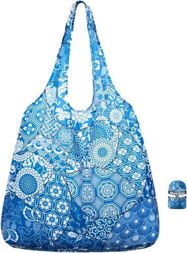 Vista 10 de Nanobag XL - Ultralight 25L Heavy Duty Foldable, Reusable Grocery & Travel Tote Bag