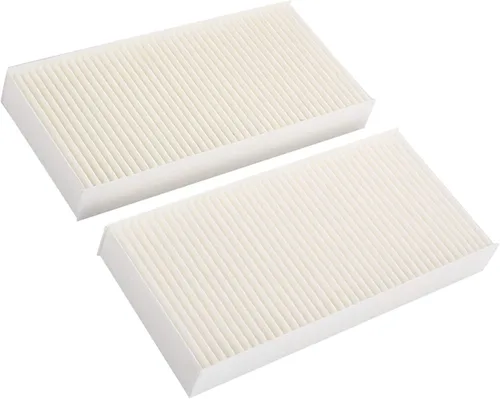 Vista 5 de FUN-DRIVING Filtro de aire de cabina blanco FD135 para Civic (2001-2005), CR-V (2002-2006), Element (2003-2011), RSX (2002-2006)