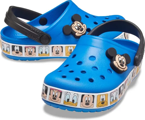 Vista 6 de Crocs Zuecos de Disney para niños Zapatos de Mickey Mouse y Minnie Mouse