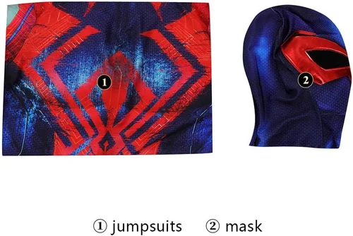 Vista 9 de CEMDER Disfraz de superhéroe Zentai para Halloween, traje de película 2023