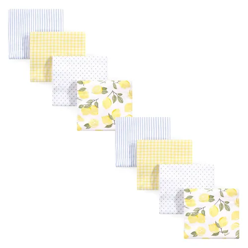 Vista 14 de Hudson Baby Juego de mantas unisex de franela de algodón para bebé, huerto de manzanas, talla única