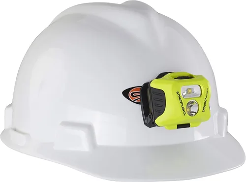 Vista 4 de Streamlight 61424 Enduro Pro Haz-Lo - Linterna frontal multifunción de 160 lúmenes, incluye 3 pilas alcalinas AAA, correa de goma para casco duro
