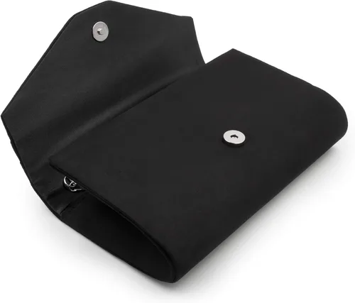 Vista 5 de Milisente - Cartera de noche para mujer, monedero de gamuza en bandolera
