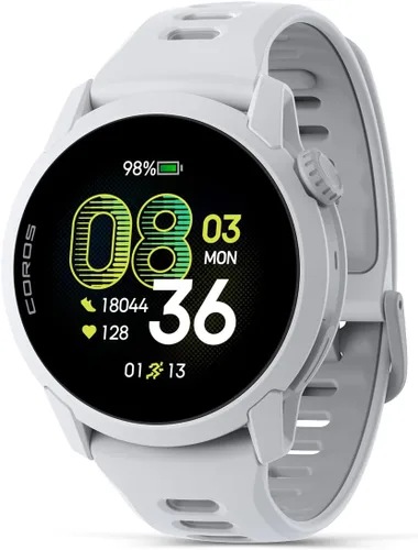 Vista 6 de COROS Reloj GPS deportivo ultraligero PACE 4 (silicona de cristal negro)