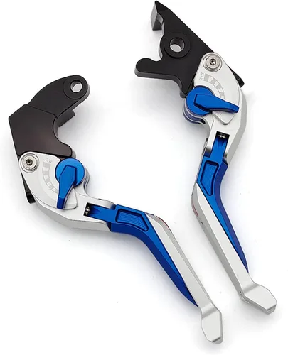 Vista 9 de Palancas de embrague de freno plegables 3D Rhombus para motocicleta Yamaha XTZ125 Xtz 125 2014-2018 2015 2016 2017 palanca de embrague de freno