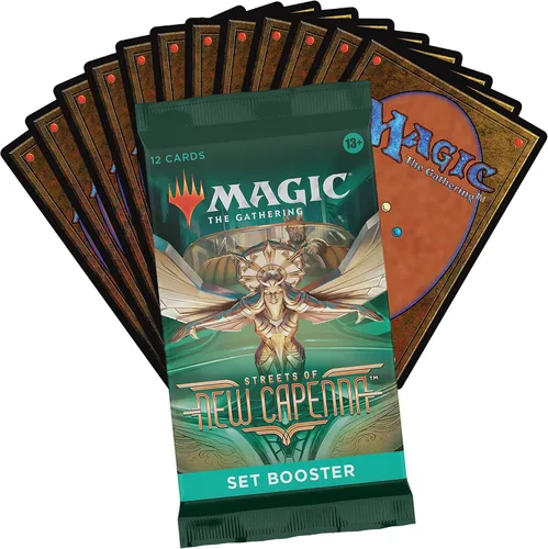 Vista 5 de Magic: The Gathering Streets of New Capenna Set Booster 12 cartas mágicas