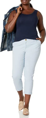 Vista 5 de Tienda Essentials - Camiseta de tirantes ajustada para mujer paquete de 2