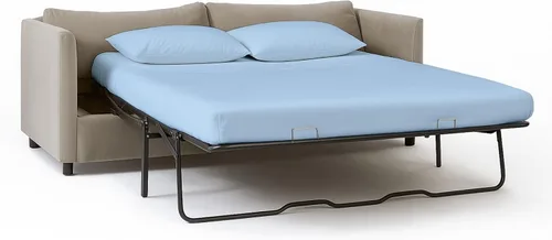 Vista 9 de Rajlinen Juego de sábanas para sofá cama tamaño matrimonial de 52 x 72 pulgadas, color gris oscuro, sábanas para sofá, cama, 100% algodón egipcio