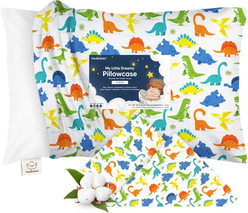 Vista 31 de KeaBabies - Funda de almohada de algodón orgánico de 13 x 18 pulgadas, ABC Abc Tierra