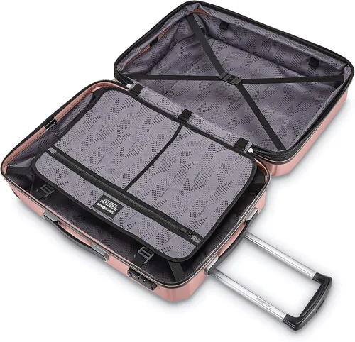 Vista 3 de Samsonite Winfield 3 DLX Spinner, Rosa, Grande de 28 pulgadas, a cuadros