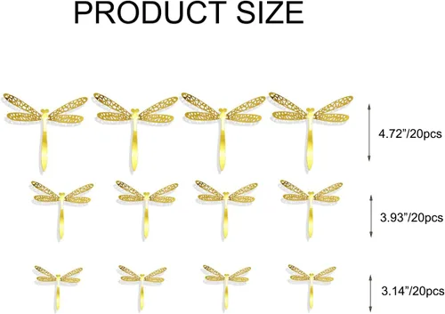 Vista 7 de 60 calcomanías de pared de libélula 3D, calcomanías de pared de libélulas metálicas, extraíbles y metálicas, decoración de pared para el hogar