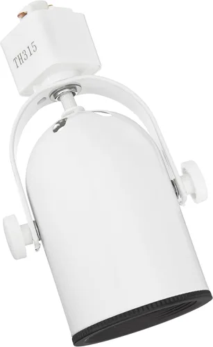 Vista 53 de TH205 R20 cabezal de carril cilíndrico de Nuvo, color negro, TH281, 150.00watts, 120.00 volts