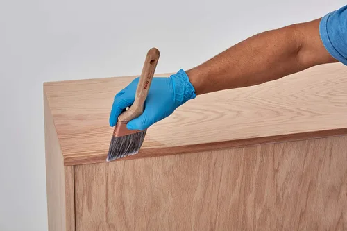 Vista 2 de Minwax 618514444 Acondicionador de madera premanchado a base de agua, 1 cuarto de galón, transparente