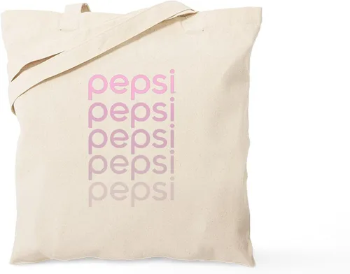 Vista 102 de CafePress Pepsi Tote Bag Bolsa de lona natural, bolsa de compras de tela, Caqui