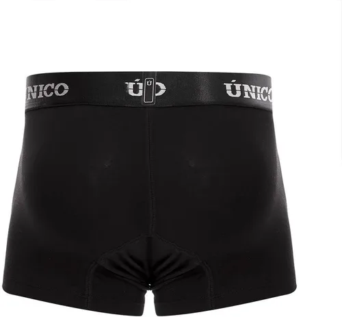 Vista 3 de Mundo Unico Bañador para hombre Algodón (Estados Unidos, Alpha, Mediano, Regular, Negro)
