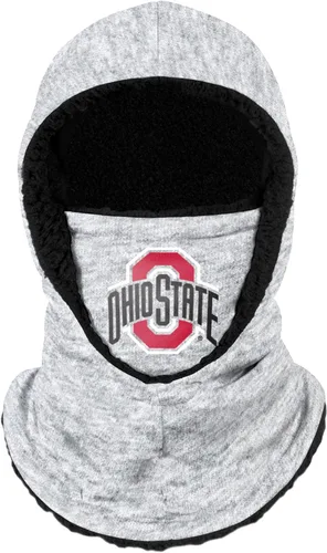 Vista 90 de FOCO NCAA womens Ncaa Team Logo Hooded Gaiter Balaclava Face Cover Negro