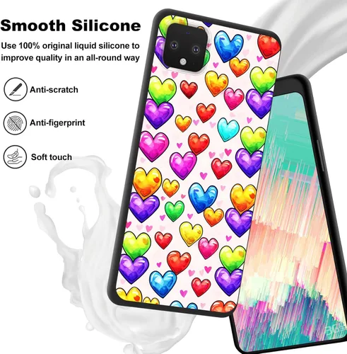 Vista 479 de Funda delgada para Google Pixel 4 XL, funda delgada de silicona de TPU suave a prueba de golpes para Google Pixel 4 XL, astronauta Galaxy