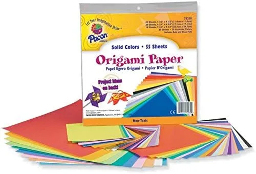 Vista 3 de Pacon Papel de origami, paquete de 55 hojas