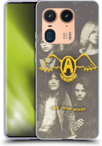Vista 45 de Head Case Designs Officially Licensed Aerosmith Back in The Saddle Again Classics Gel Case [Military Grade Protection] Compatible with Moto E7
