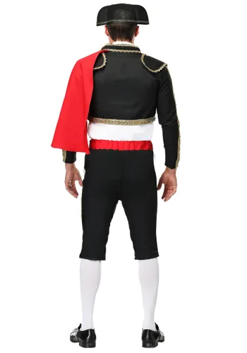 Vista 2 de Disfraz de matador poderoso para hombre Multicolor