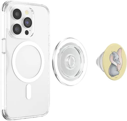 Vista 4 de Disney Dumbo Simple Portrait PopSockets MagSafe PopGrip para iPhone