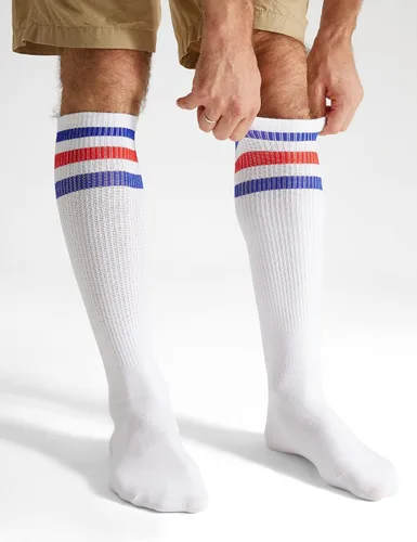 Vista 3 de Joulli Calcetines blancos hasta la rodilla de 1 a 3 pares