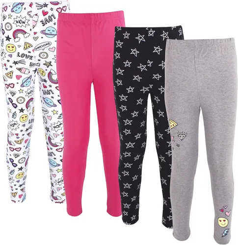 Vista 39 de Hudson Baby - Pantalones y leggings unisex de algodón para bebé 2-Rosa Negro