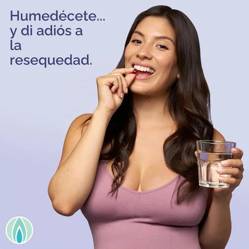 Vista 7 de Femininity Suave como la seda + recarga de 30 días para la sequedad vaginal (60 cápsulas blandas) – Mezcla de aceite de espino amarillo, vitamina D3