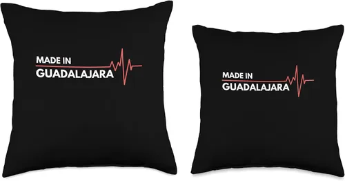 Vista 3 de Made In Guadalajara Mexico Place Of Birth Throw Pillow