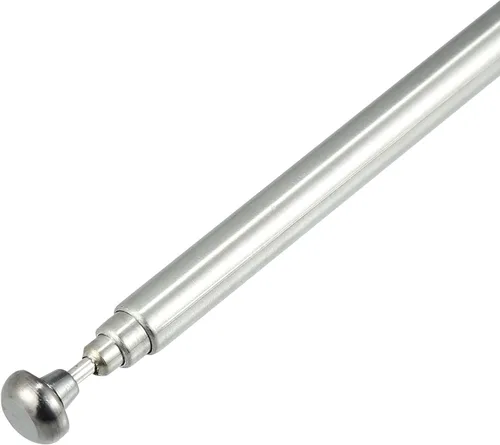 Vista 6 de X AUTOHAUX Reemplazo del mástil de la antena de la señal de radio AM FM del coche para el tono plateado del Benz 1981-1993 de Mercedes