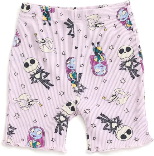 Vista 5 de Disney Conjunto de camiseta acanalada y pantalones cortos de ciclismo para recién nacidos a niños grandes (0-3 meses - 14-16)