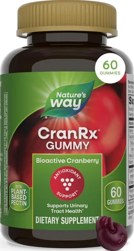 Vista 8 de Nature's Way CranRx Gomitas de arándano, salud urinaria*, 50 unidades Soporte antioxidante,* con vitamina C, D-manosa, suplemento dietético
