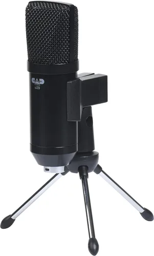 Vista 3 de CAD Audio Micrófono de estudio de dirección lateral de gran formato USB U29