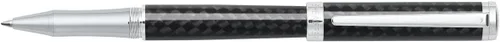 Vista 10 de Sheaffer Pluma estilográfica azul translúcida grabada intensamente con tapa cromada, borde y punta mediana Grabado azul translúcido