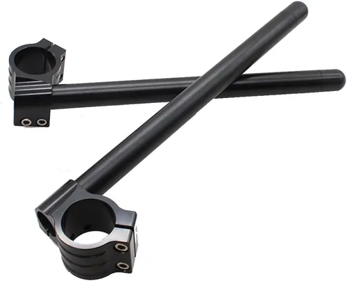 Vista 8 de PROCNC 30mm 7/8" Manillar de aluminio para motocicleta CNC, tubo de horquilla regular con clip, reemplazable, apto para bicicleta universal, Cafe