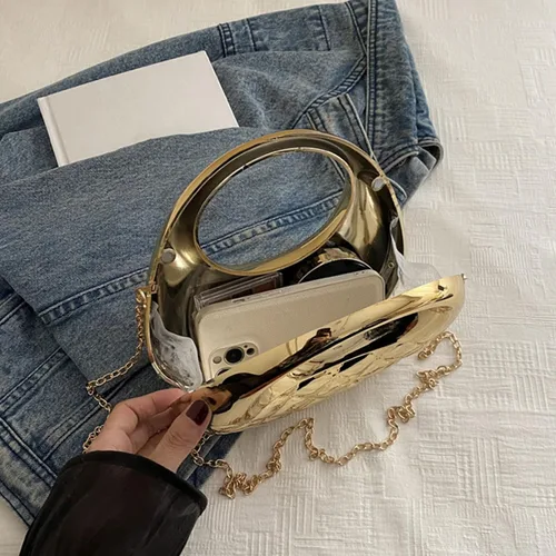 Vista 8 de Bolso de mano para mujer, elegante bolso de hombro, delicado bolso cruzado, bolso de noche, bolso de mano, accesorio de fiesta