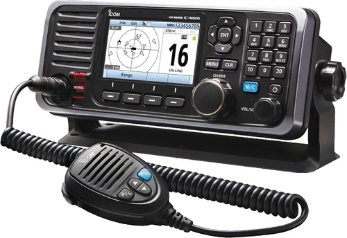Vista 2 de Icom IC-M605 31 USA Radio transceptor marino VHF, montaje fijo