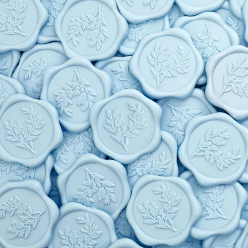 Vista 33 de UNIQOOO Calcomanías de Sello de Cera - Calcomanías de Sello de Sobre de Invitación de Boda de Eucalipto, 50 Piezas Calcomanías Autoadhesivas Hoja