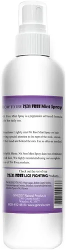 Vista 2 de Nit Free Spray para piojos Mint Head (menta, 8 onzas)