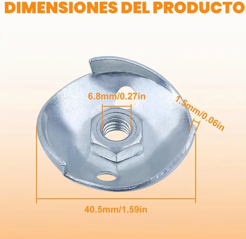Vista 3 de Polea de garra de trinquete de arranque de retroceso para Honda GX35 GX35NT GX25 GX25N HHT25S 35S UMC425E UMC425U Motores recortadores reemplazar