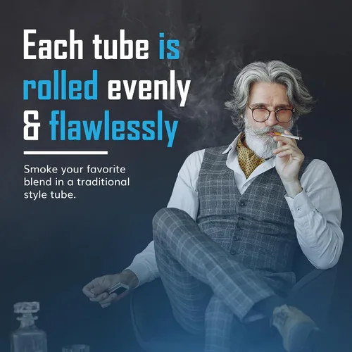 Vista 4 de Zen - Tubos para cigarrillos 3.937 in Ligero Paquete de 5 1250 tubos Calidad premium y asequibilidad Incluye tarjeta LifeMods Scoop