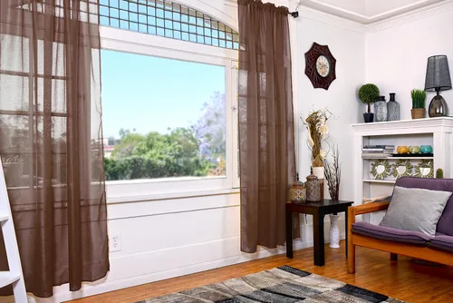 Vista 8 de All American Collection - cortinas Doli transparentes, 2 unidades Blanco