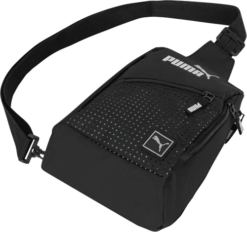 Vista 2 de PUMA Mochila Evercat de pared lateral, Negro/Plata