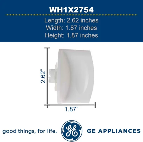 Vista 4 de GE Appliances WH1X2754 - Conjunto de perilla de temporizador