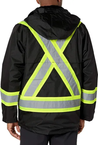 Vista 2 de VIKING Professional Journeyman 300D Rip-Stop Fire Retardant Reflective Jacket - Fire Resistant Hi Vis Jackets for Men