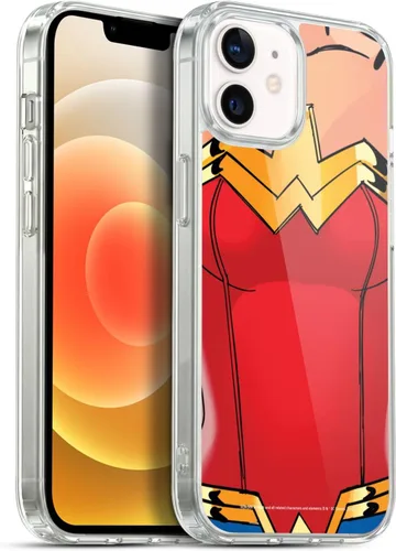 Vista 32 de Head Case Designs Funda de gel suave con licencia oficial de Wonder Woman DC Comics Classic Logos compatible con Apple iPhone 7 Plus/iPhone 8 Plus