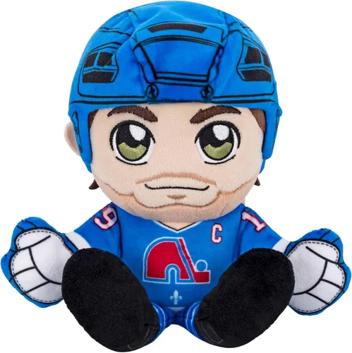 Vista 30 de Bleacher Creatures Calgary Flames Jonathan Huberdeau - Peluche sentado de 8 pulgadas de la NHL Kuricha - Superestrella de la NHL inspirada en Chibi