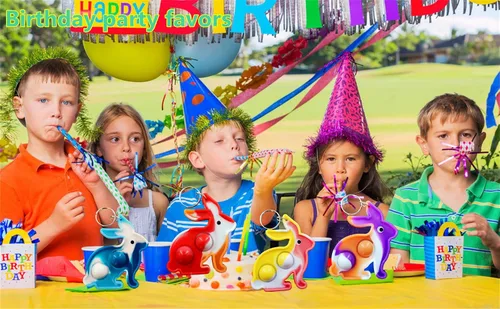 Vista 6 de 20 paquetes de conejo de Pascua y huevos de aula, regalos para estudiantes a granel, conejito arco iris, burbujas, regalos de profesor, conejo, mini